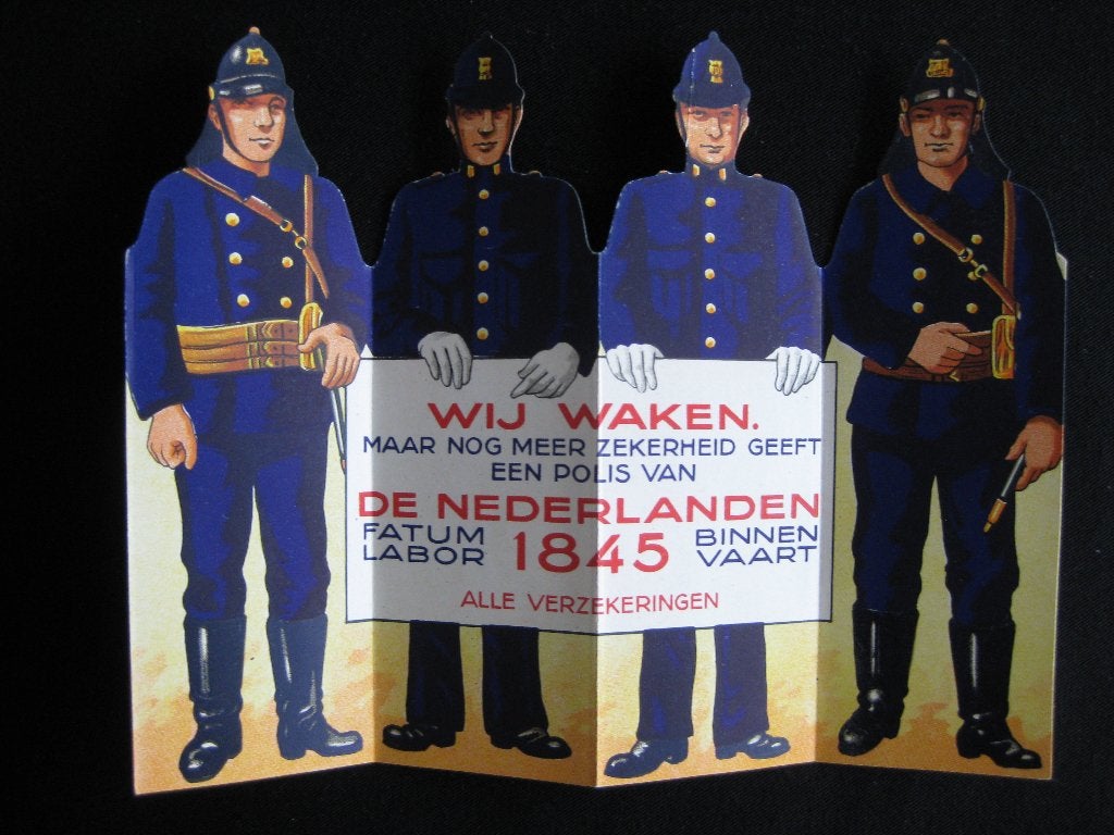 Boekenlegger "De Nederlanden 1845", Ophalen of Verzenden, Gelezen