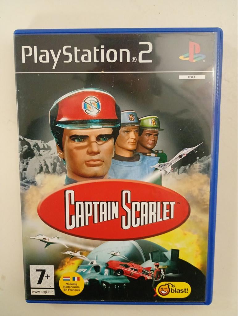 Captain Scarlet, 1 speler, Racen en Vliegen, Ophalen of Verzenden, Zo goed als nieuw