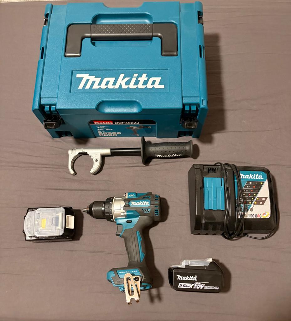Accu Boormachine Brushless makita, Ophalen, Zo goed als nieuw