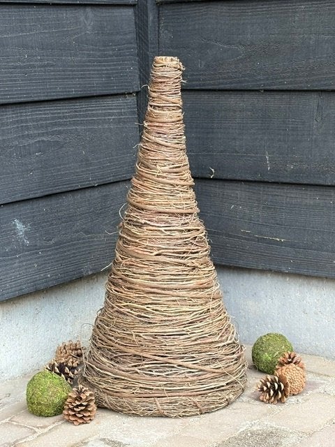 NIEUW BINNEN BOOM van hout kerstboom eenvoud stoer sober, Nieuw, Ophalen of Verzenden, Nvt, Nvt