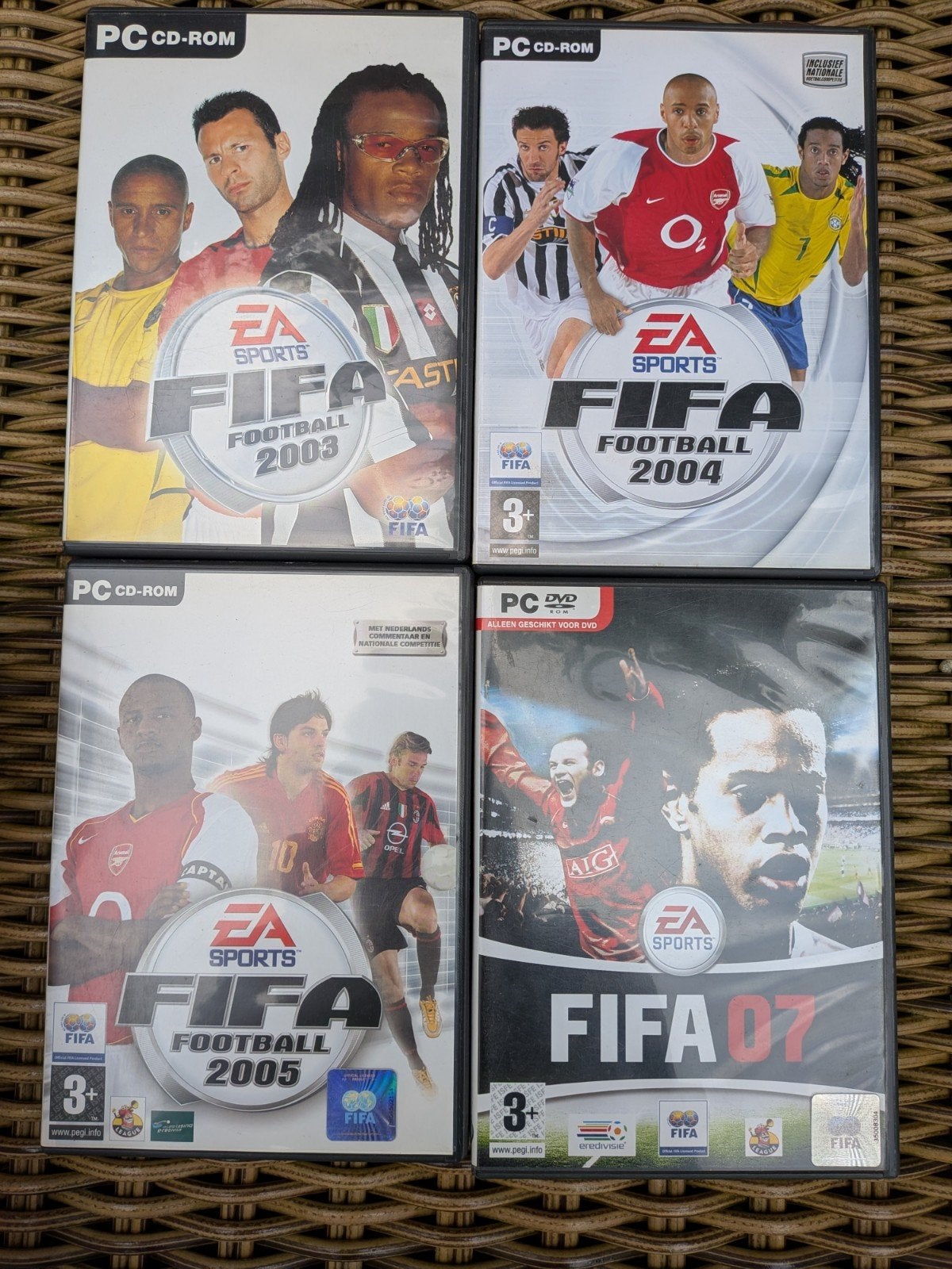 Diverse PC games (FIFA, Harry Potter, etc.), Spelcomputers en Games, Ophalen, Gebruikt, 1 speler, Vanaf 3 jaar
