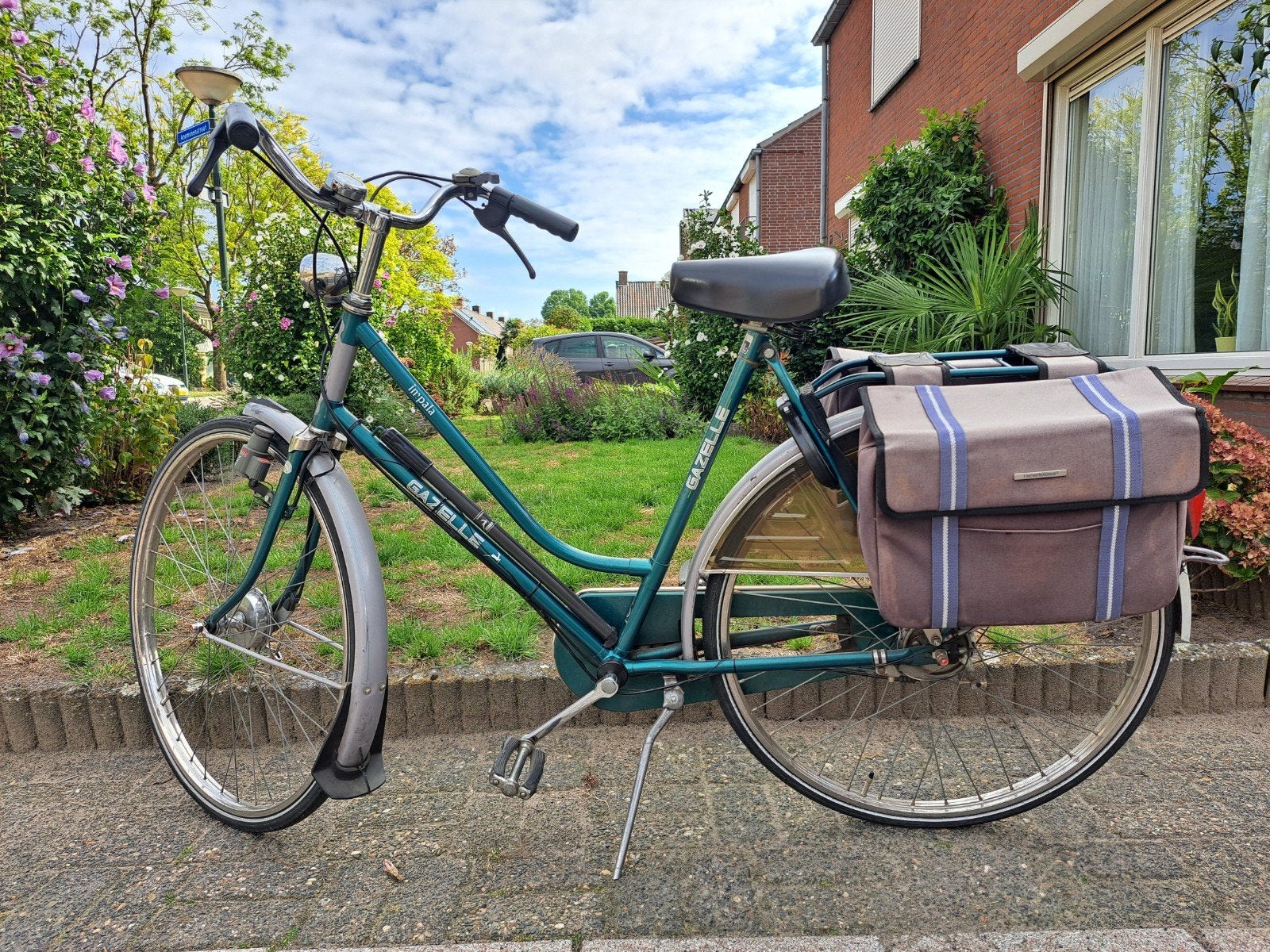 Gazelle Impala damesfiets, Fietsen en Brommers, Ophalen, Gebruikt, Gazelle, Versnellingen