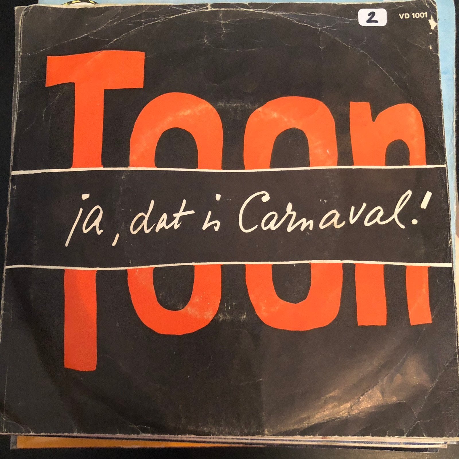 Toon Hermans - Ja, dat is Carnaval! (Single), Ophalen of Verzenden, Gebruikt, 7 inch, Overige genres