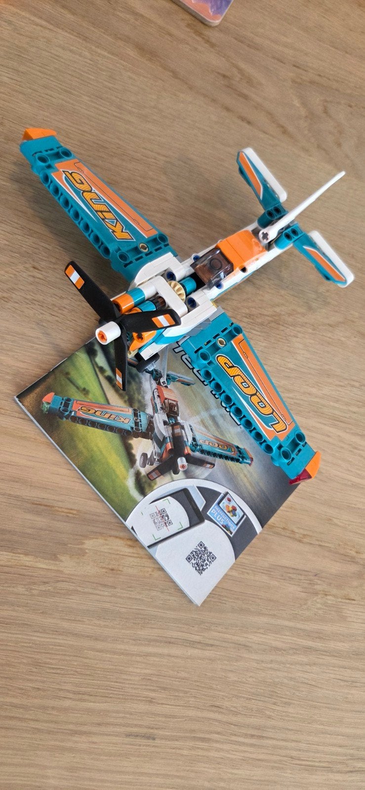 Lego technic vliegtuig 42117, Ophalen of Verzenden, Zo goed als nieuw, 1:72 tot 1:144, Overige merken