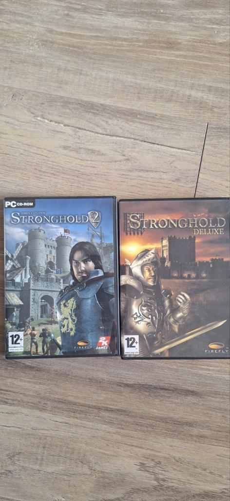 PC game Stronghold deluxe en 2, 1 speler, Ophalen of Verzenden, Gebruikt, Vanaf 12 jaar