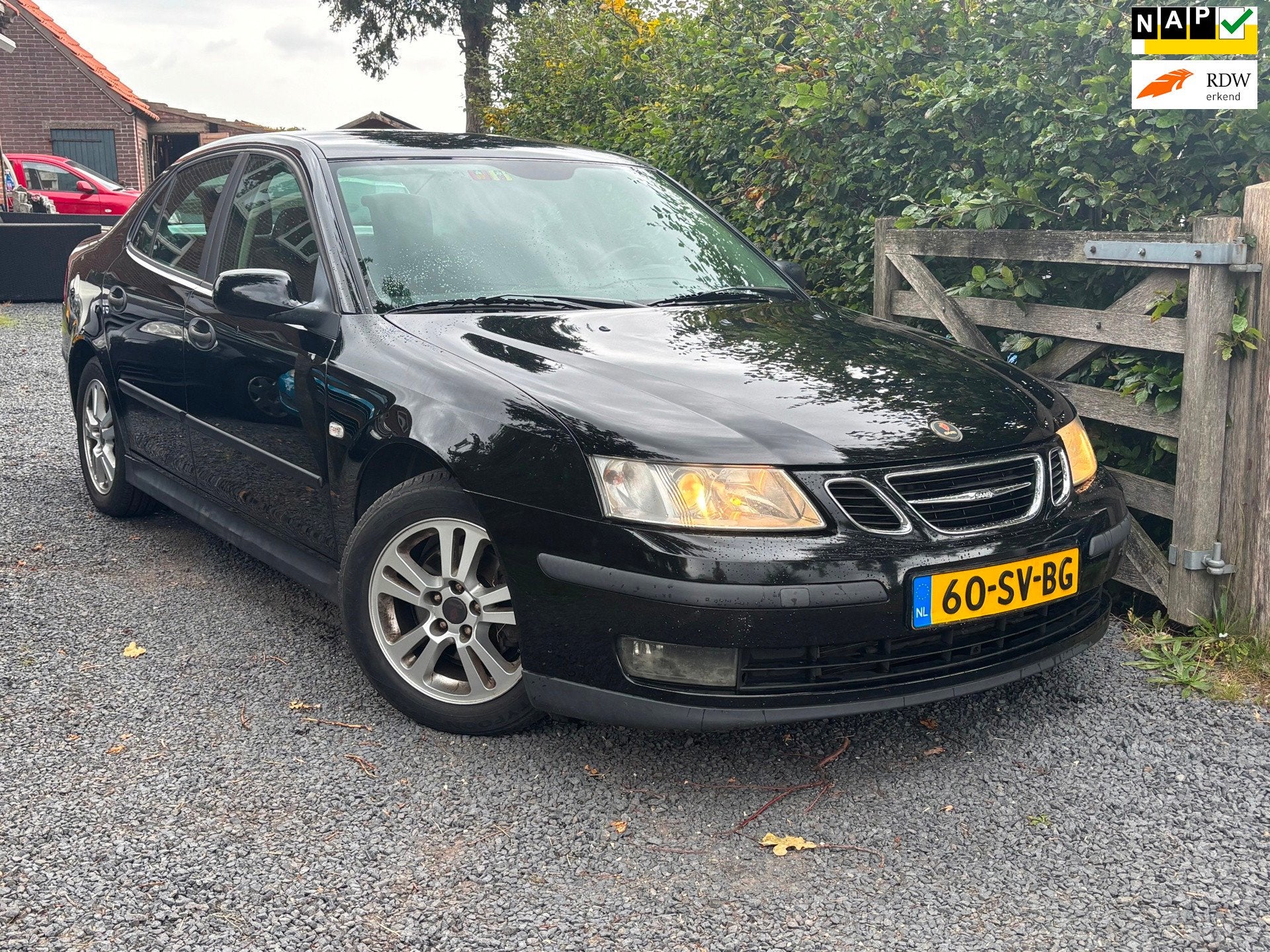 Saab 9-3 Sport Sedan 1.8t Linear|APK 2027|Sterk en degelijk, Stof, Gebruikt, 4 cilinders, 150 pk