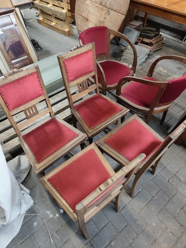 4 stoelen, Antiek en Kunst, Ophalen