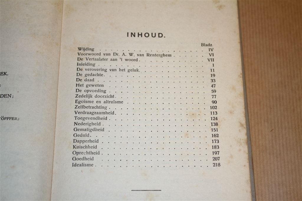 Zelfopvoeding. Dr. Paul Dubois. 3e druk 1920., Ophalen of Verzenden, Gelezen