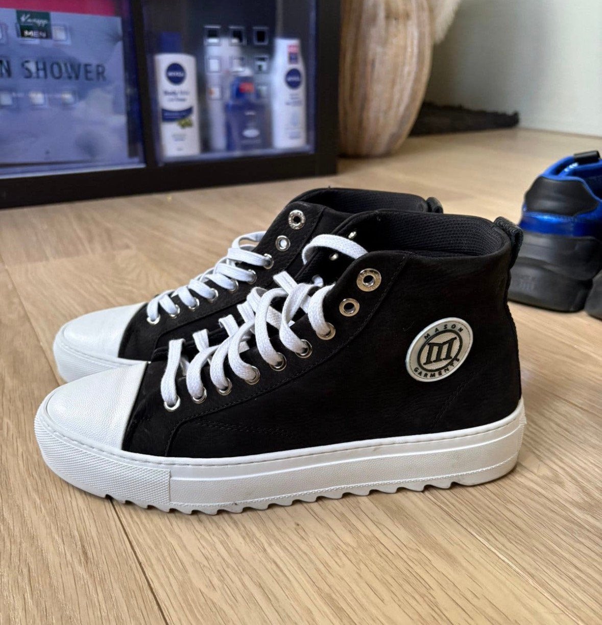 Mason Garments schoenen maat 42, Ophalen of Verzenden, Zo goed als nieuw, Zwart