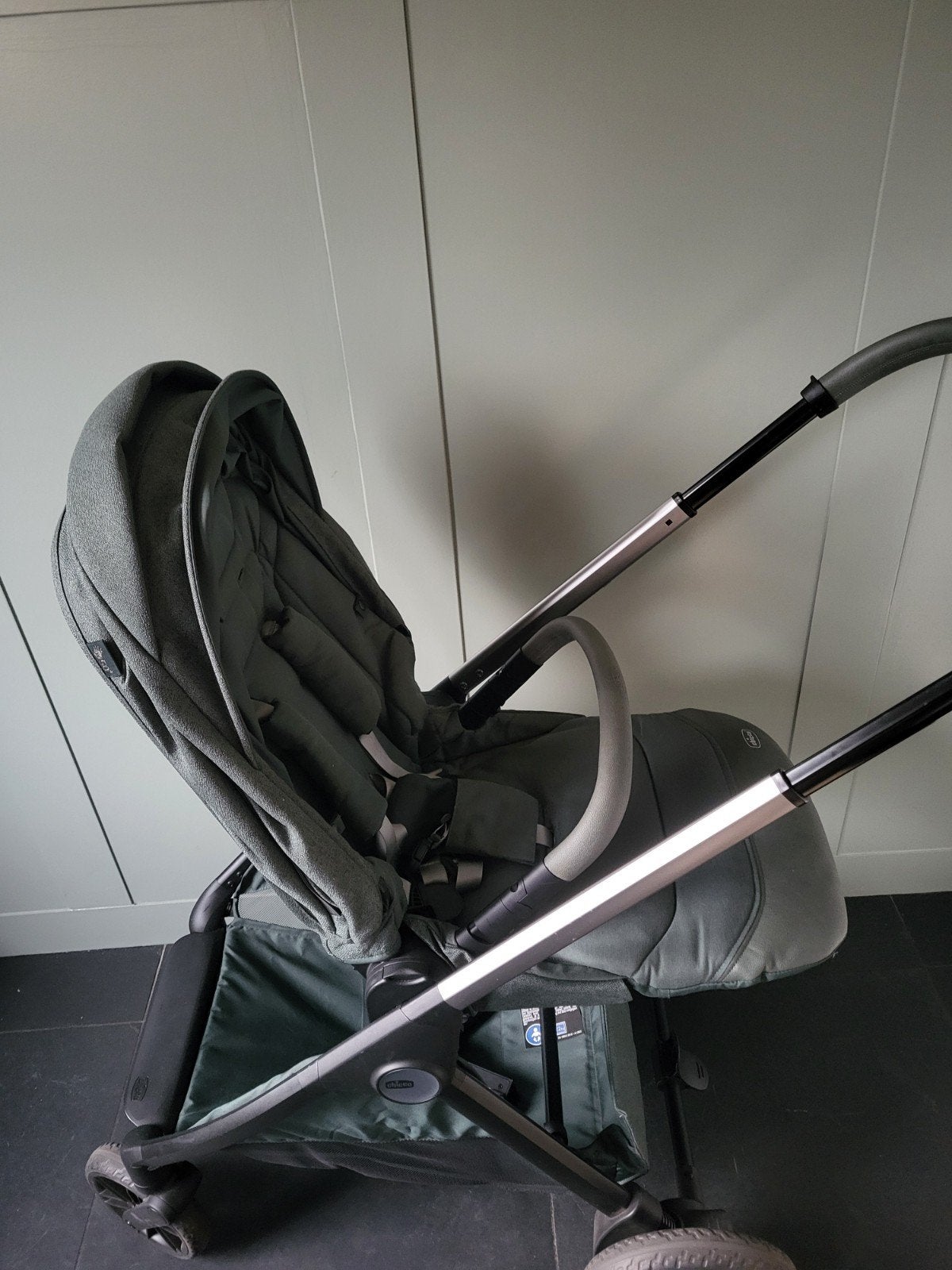 kinderwagen/buggy, Verstelbare duwstang, Zo goed als nieuw, Ophalen, Kinderwagen