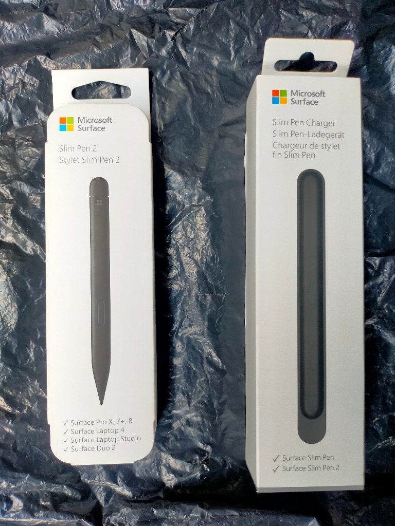 50 euro. Moet weg Microsoft surface slim pen 2 plus lader, Computers en Software, Ophalen, Zo goed als nieuw, Microsoft