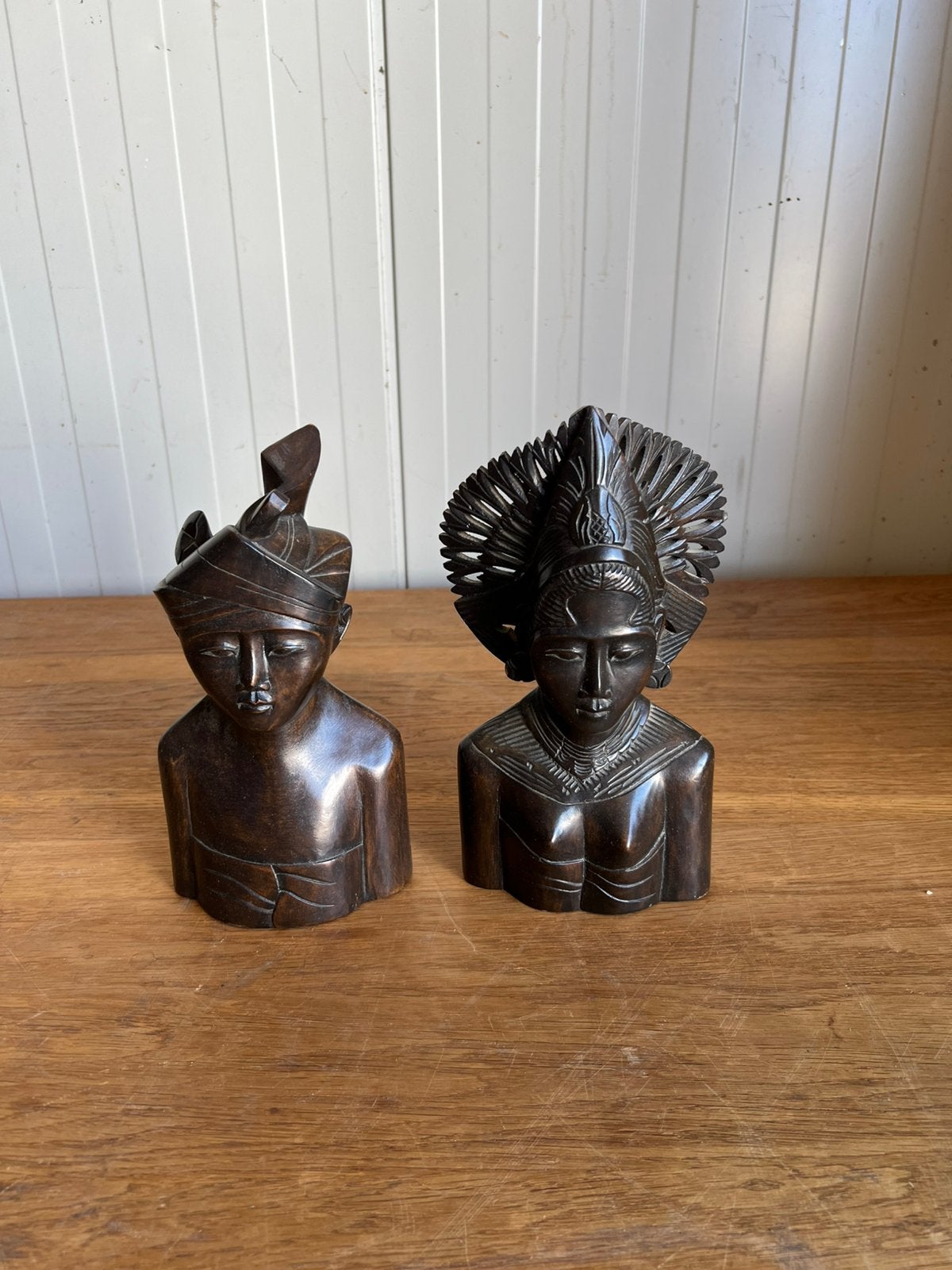 Twee balinese beelden, Ophalen of Verzenden