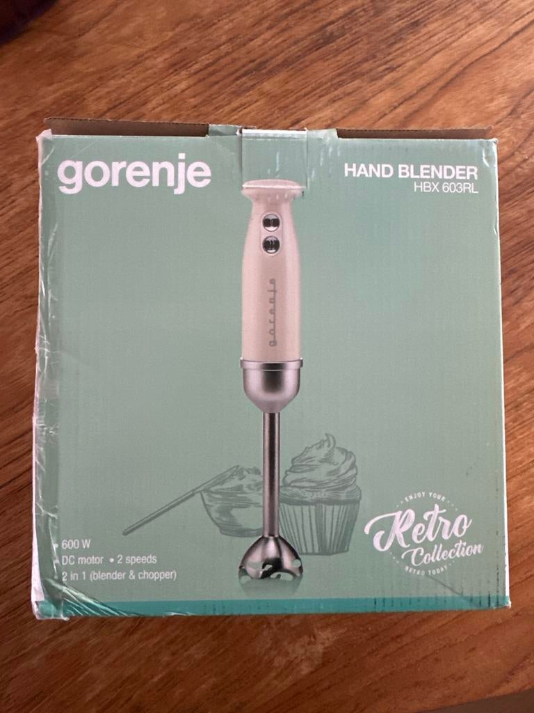 Staafmixer - Nieuw in doos, Ophalen of Verzenden, Nieuw, Blender