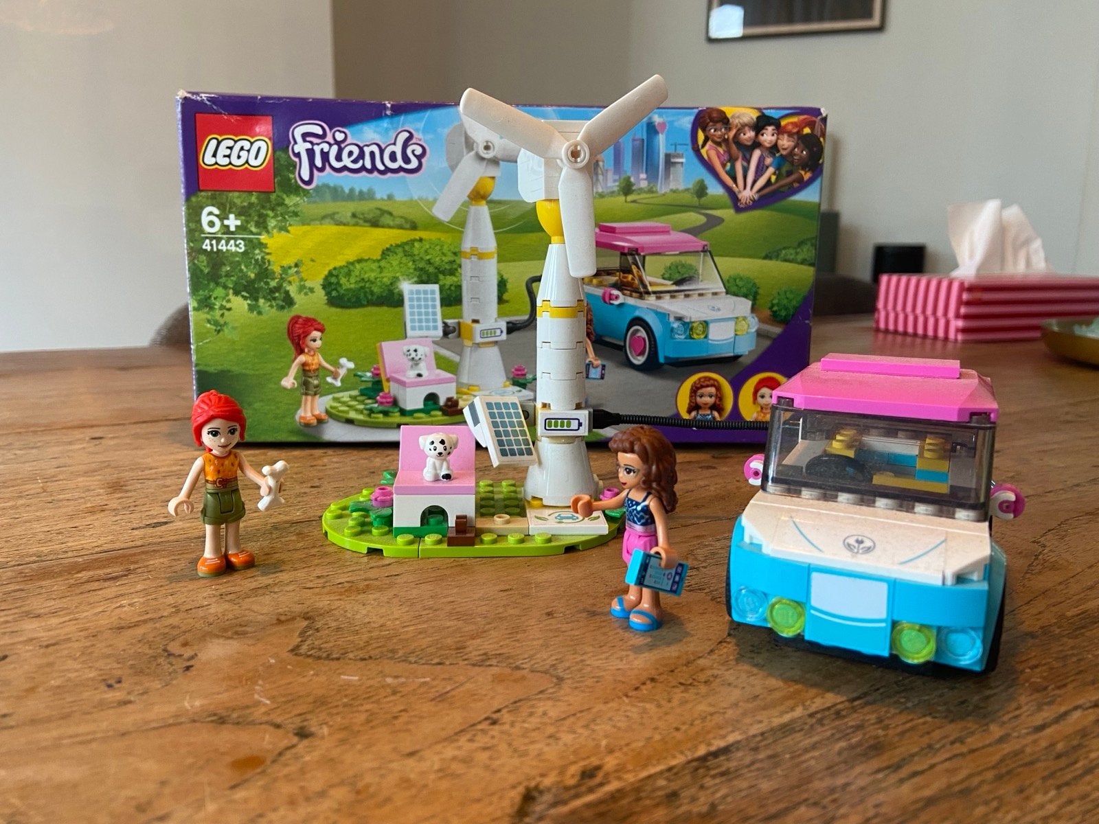 Lego Friends 41443 Olivia's elektrische auto, Lego, Friends, Ophalen of Verzenden, Zo goed als nieuw