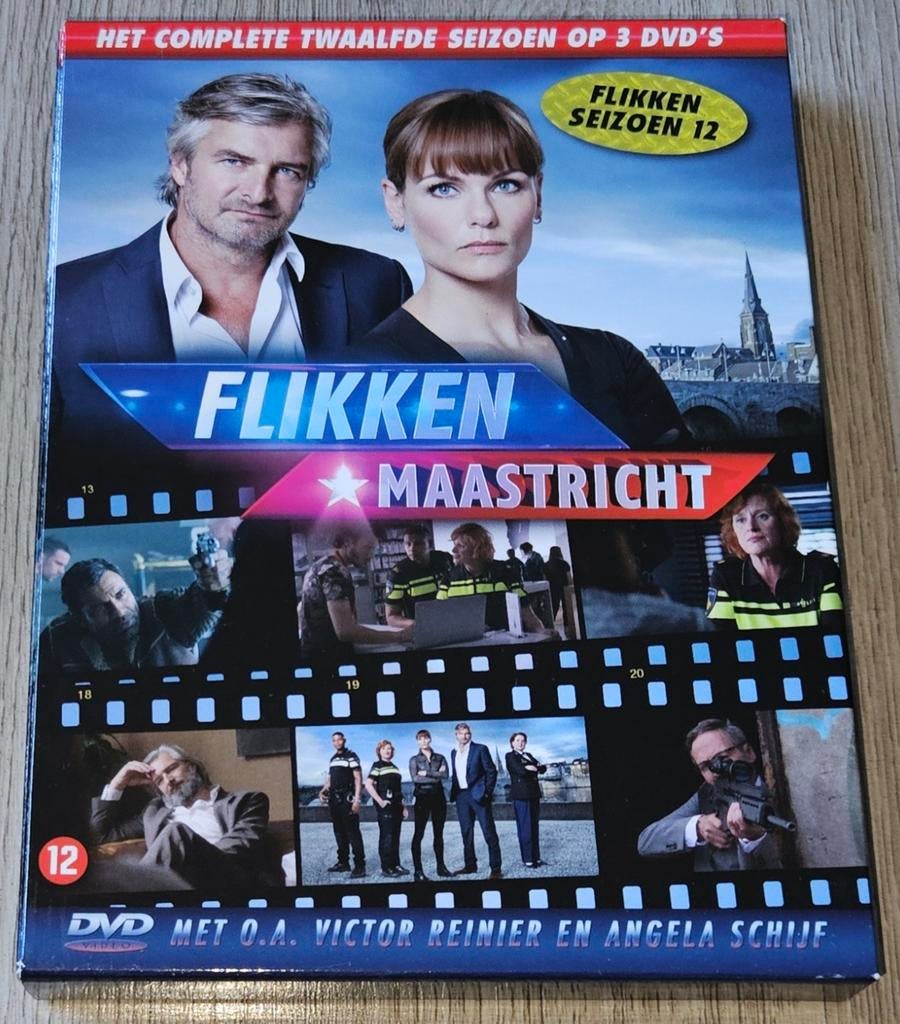 Flikken Maastricht - Seizoen 12 - Complete Serie op 3 DVD's, Boxset, Ophalen of Verzenden, Zo goed als nieuw, Actie en Avontuur