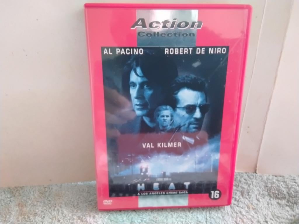 ,HEAT        AL  PACINO   ROBERT DE NIRO  VAL KILMER, Vanaf 16 jaar, Ophalen of Verzenden, Zo goed als nieuw