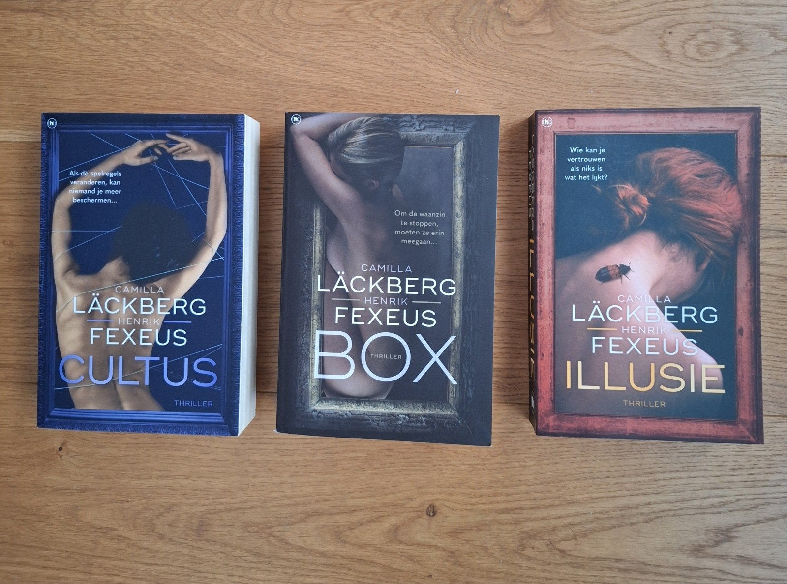 3 boeken van Lackberg en Fexeus, Ophalen of Verzenden