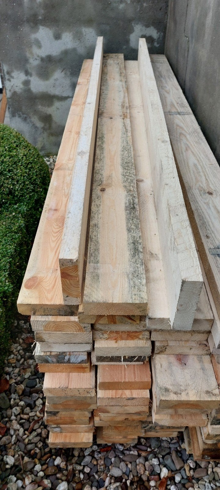 37 Nieuwe Grenen Balken, Ophalen, 25 tot 50 mm, Grenen, Nieuw