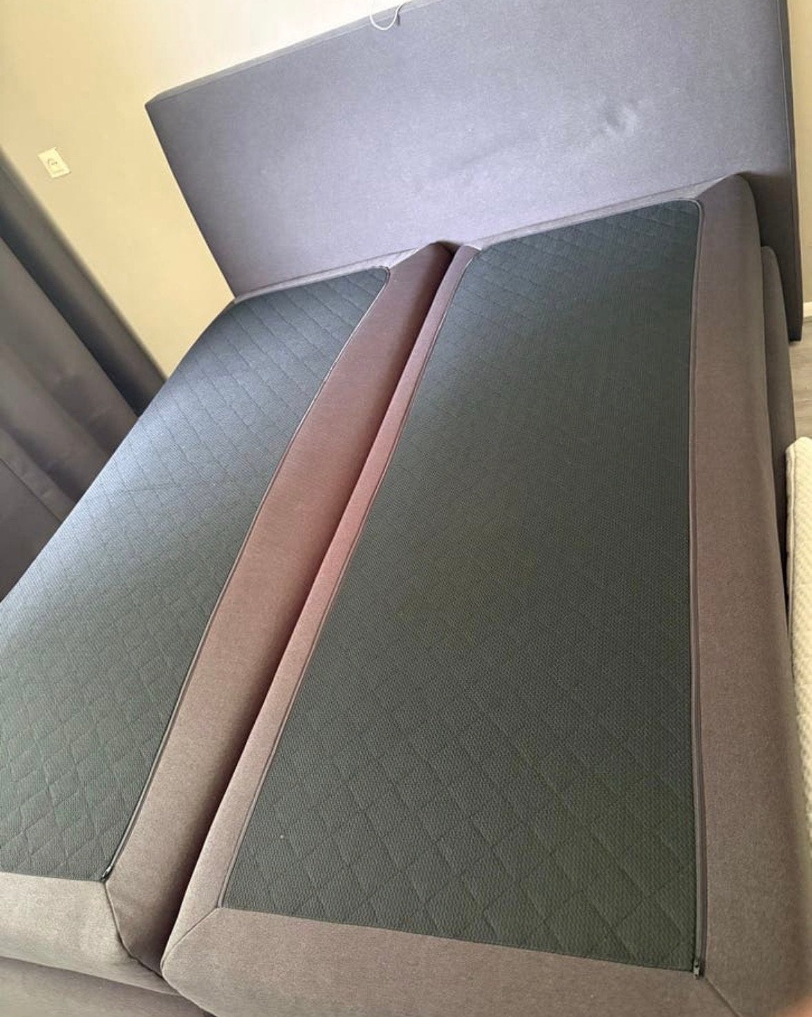 Tweepersoonsbed 160x210 cm - Gaat weg ivm verhuizing, Huis en Inrichting, Slaapkamer | Bedden, Ophalen, Gebruikt, 210 cm, Tweepersoons