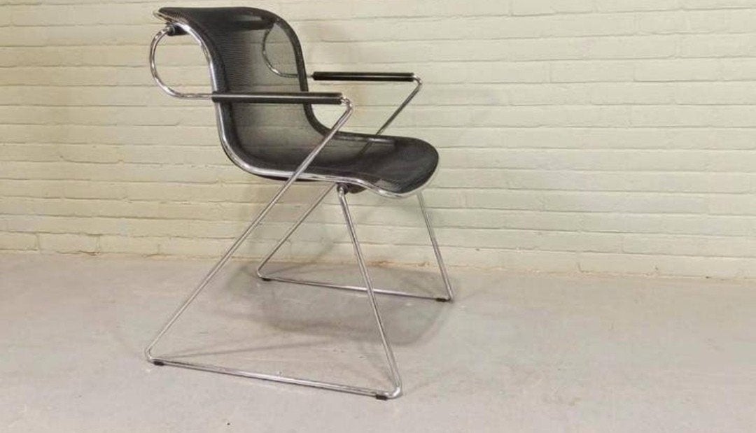 Penelope stoel, design Charles Pollock voor Castelli, Huis en Inrichting, Stoelen, Ophalen, Tweedehands, Tweedehands, Eén