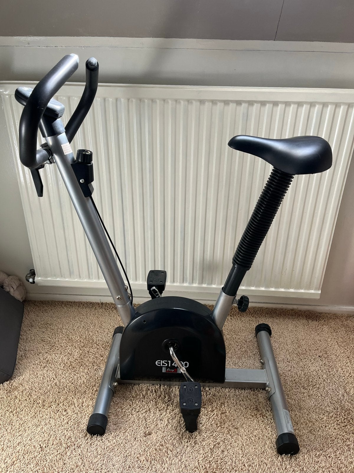 Lichtgewicht hometrainer voor thuis, Ophalen, Gebruikt, Metaal, Benen