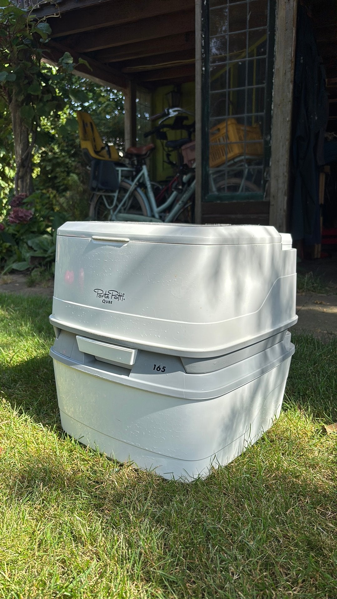 Porta Potti Qube 165, Ophalen, Gebruikt