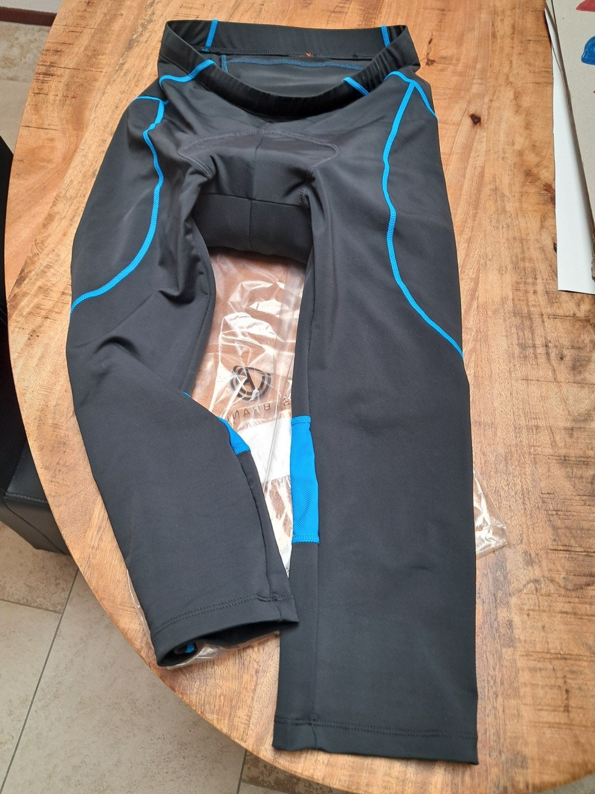 wielrenbroek L, Ophalen of Verzenden, Zo goed als nieuw, Maat 52/54 (L), Zwart