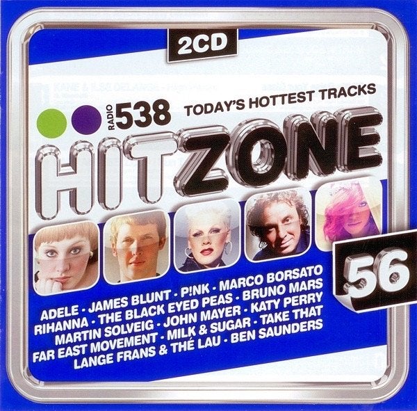 Radio 538 Hitzone 56 (2CD) - Diverse Artiesten, Ophalen of Verzenden, 2010 - 2019, Zo goed als nieuw, Boxset