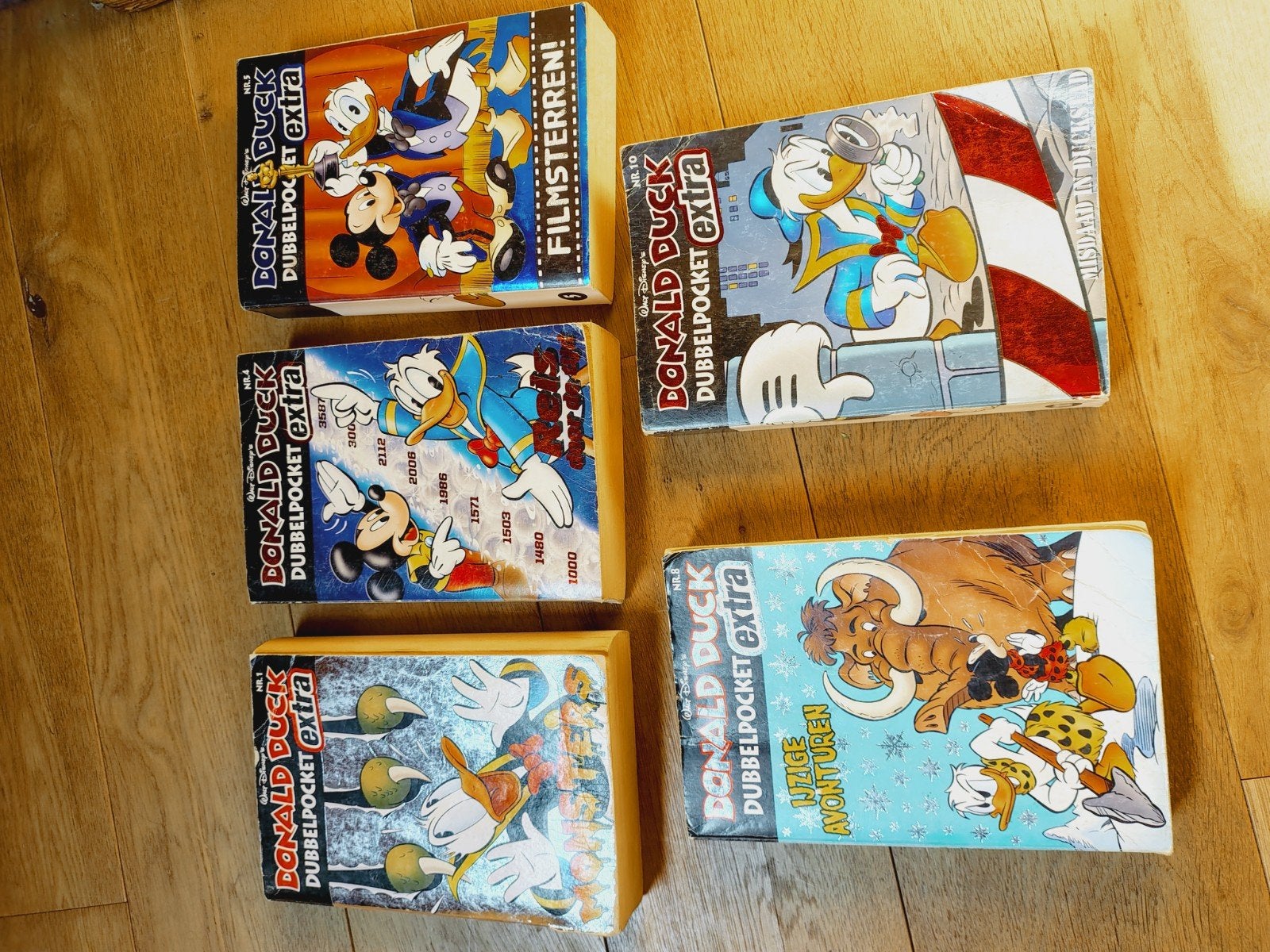 Donald Duck Dubbel pocket extra set, Meerdere comics, Ophalen of Verzenden, Gelezen, Europa