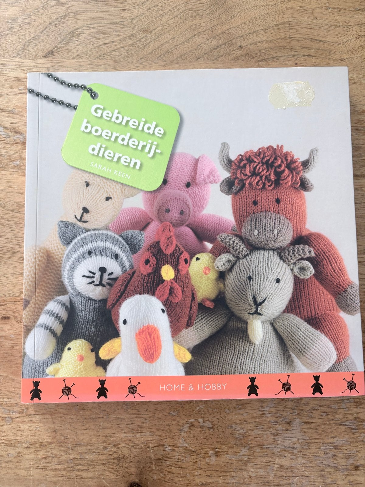 Gebreide boerderijdieren - Sarah Keen (breiboek), Hobby en Vrije tijd, Breien en Haken, Ophalen of Verzenden