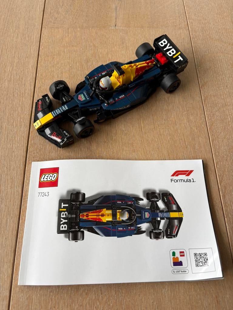 Lego 77243 Verstappen Formule 1, Ophalen of Verzenden, Zo goed als nieuw