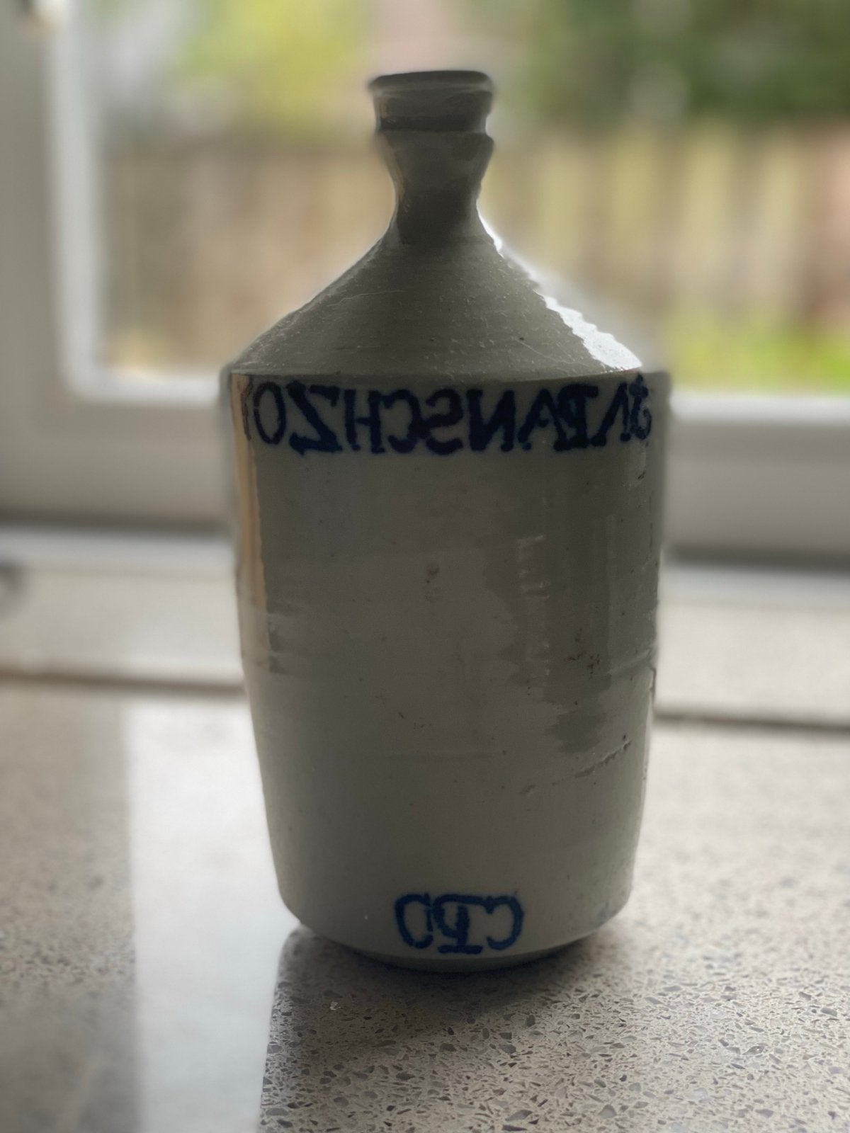 Antieke japanse sojafles, Ophalen of Verzenden