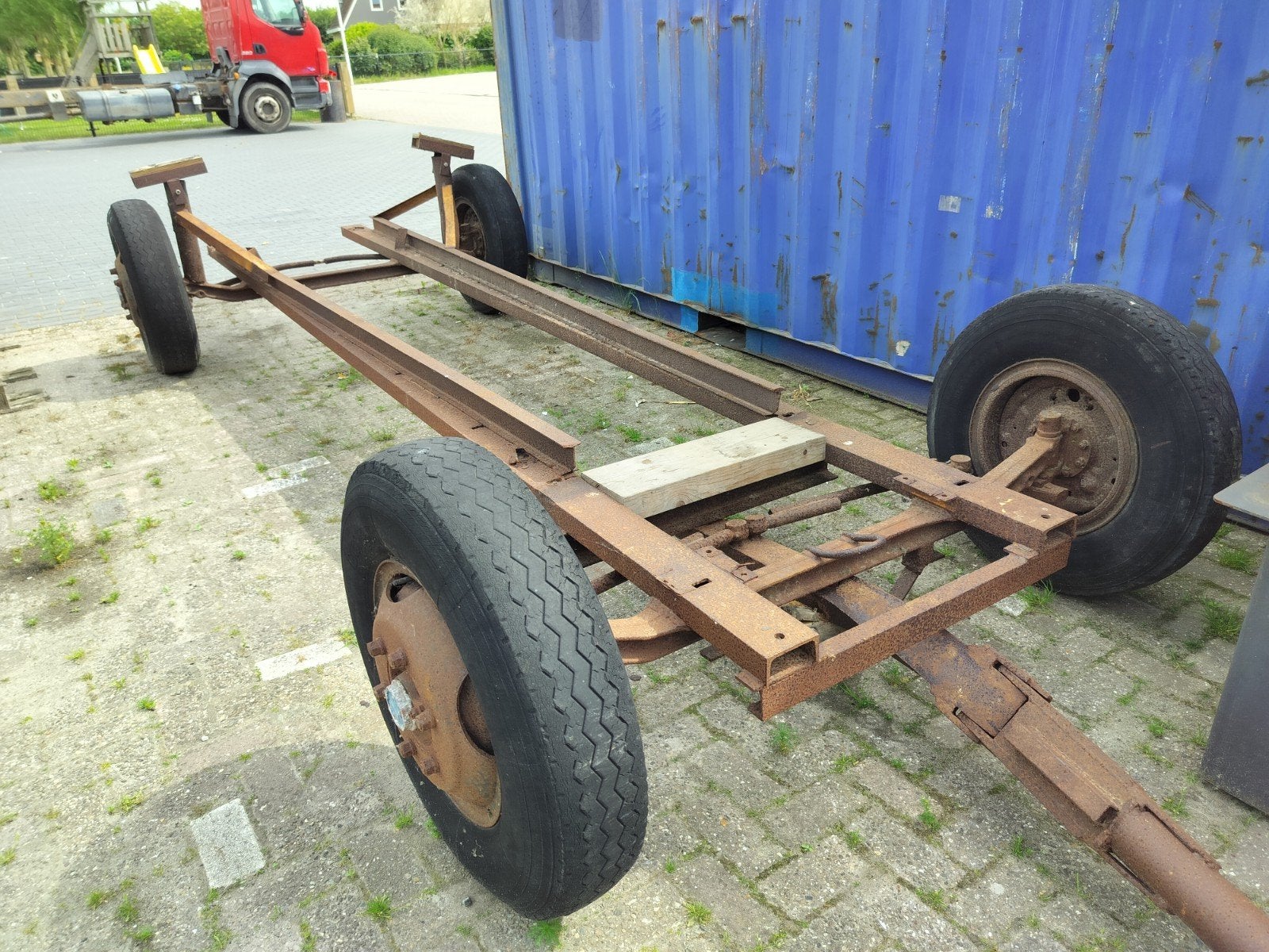 kar opknapper stalling werf kar stallingskar wagen, Ophalen, Gebruikt