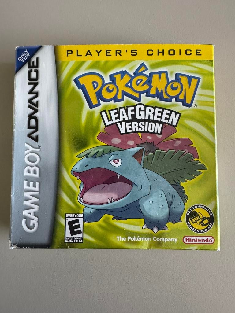 Pokemon leafgreen gameboy CIB, Spelcomputers en Games, Games | Nintendo Game Boy, Avontuur en Actie, 1 speler, Ophalen of Verzenden