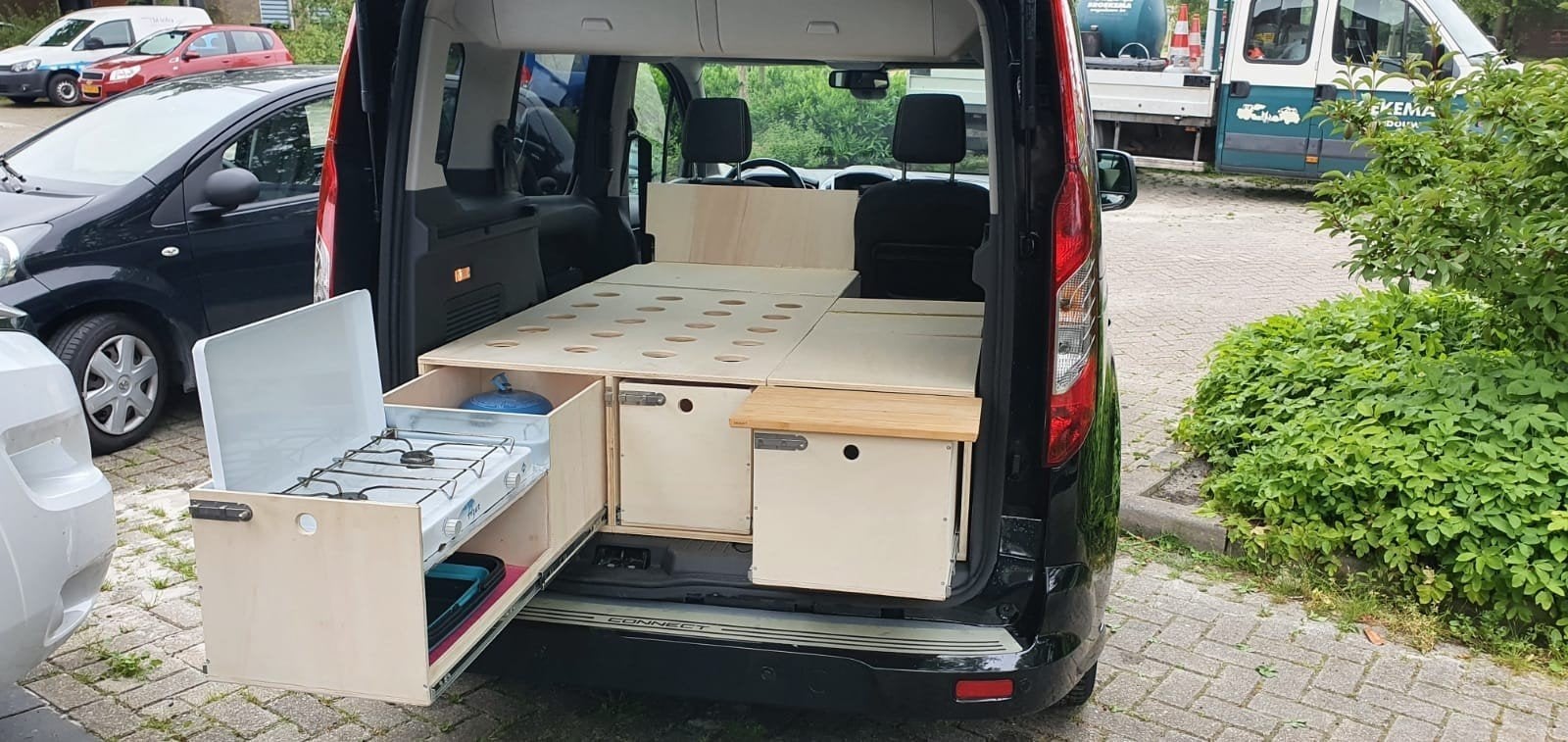 Minicamper inrichting voor Ford Tourneo Connect, Ophalen, Gebruikt