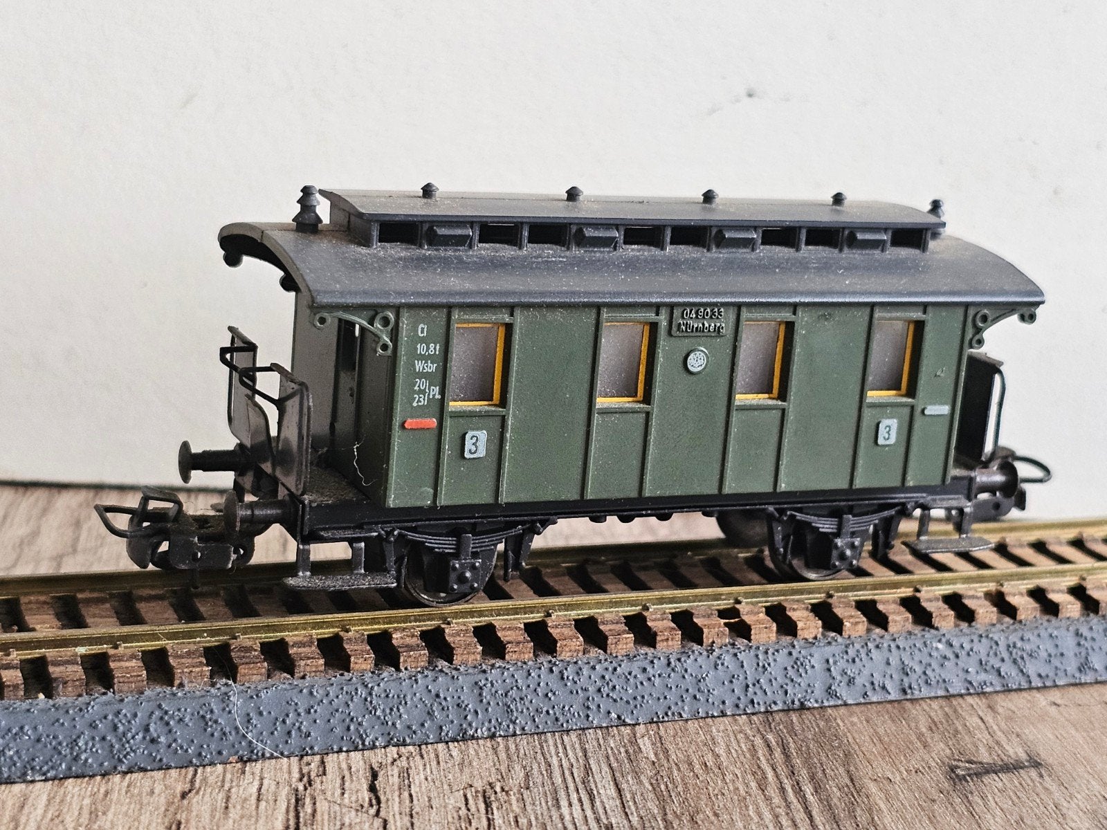 Fleischmann HO Wagon met Märklin koppeling, Ophalen of Verzenden, Gebruikt, Wagon, Fleischmann