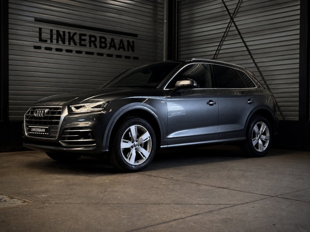 Audi Q5 2.0 TFSI Quattro Sport | S Line | Pano | Leder | Tre, Automaat, Gebruikt, 4 cilinders, 1795 kg
