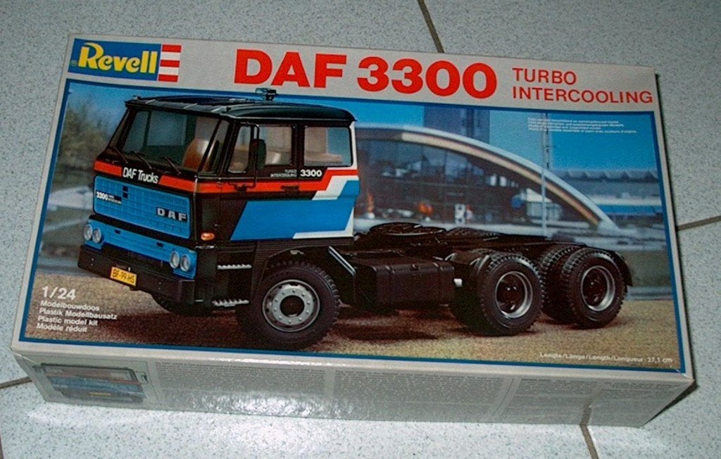 Nieuw : modelbouw Daf 3300 Revell 1:24, Ophalen, Revell, Groter dan 1:32, Nieuw