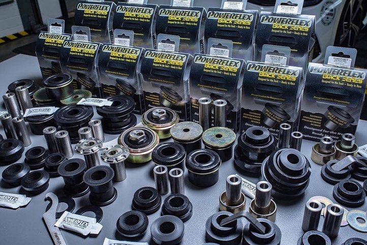 Powerflex black serie bushing set - Volkswagen Golf 8R, Ophalen of Verzenden