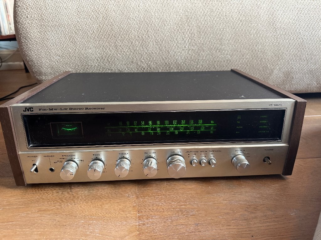 JVC VR-5505L Stereo Receiver (BROM), Ophalen, JVC, Niet werkend, Minder dan 60 watt