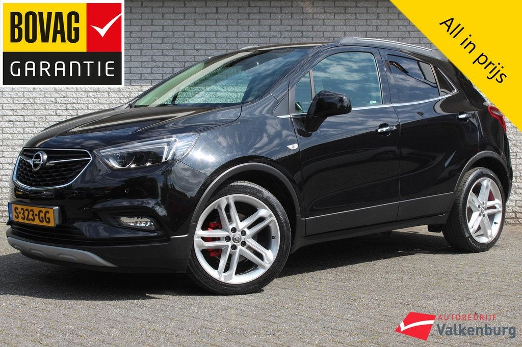 Opel Mokka X 1.4 Turbo Innovation | Trekhaak | Camera | PANO, Auto's, Opel, 12 maanden, Gebruikt, Euro 6, Zwart