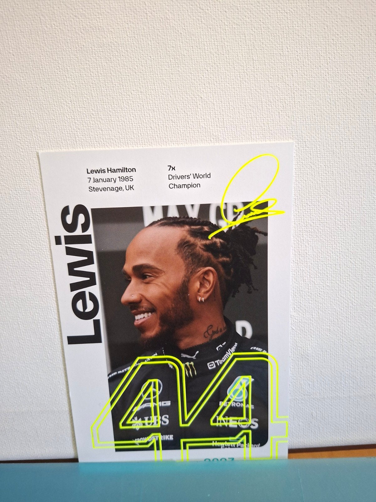LEWIS HAMILTON, Verzenden, Nieuw, Formule 1