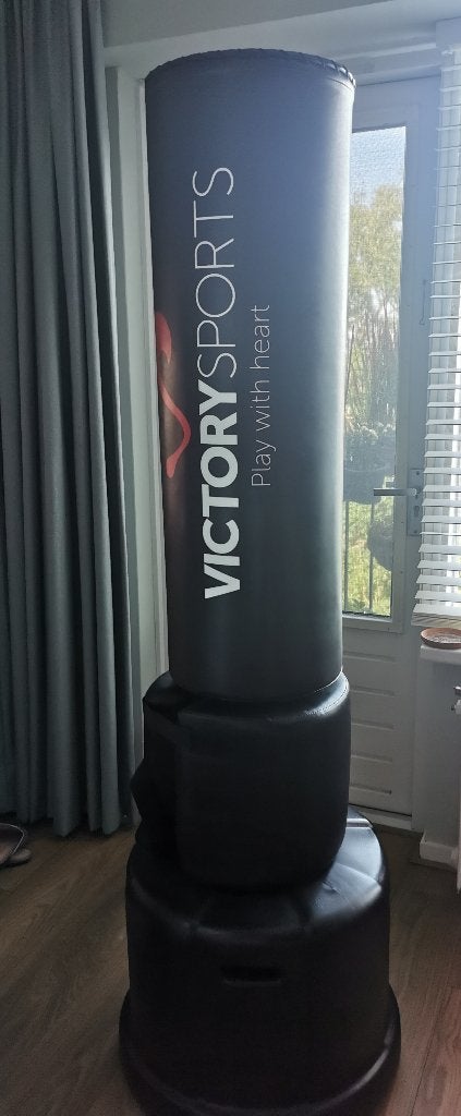 Victory Sports Vrijstaande Bokspaal – zonder boren!, Ophalen, Zo goed als nieuw, Bokszak