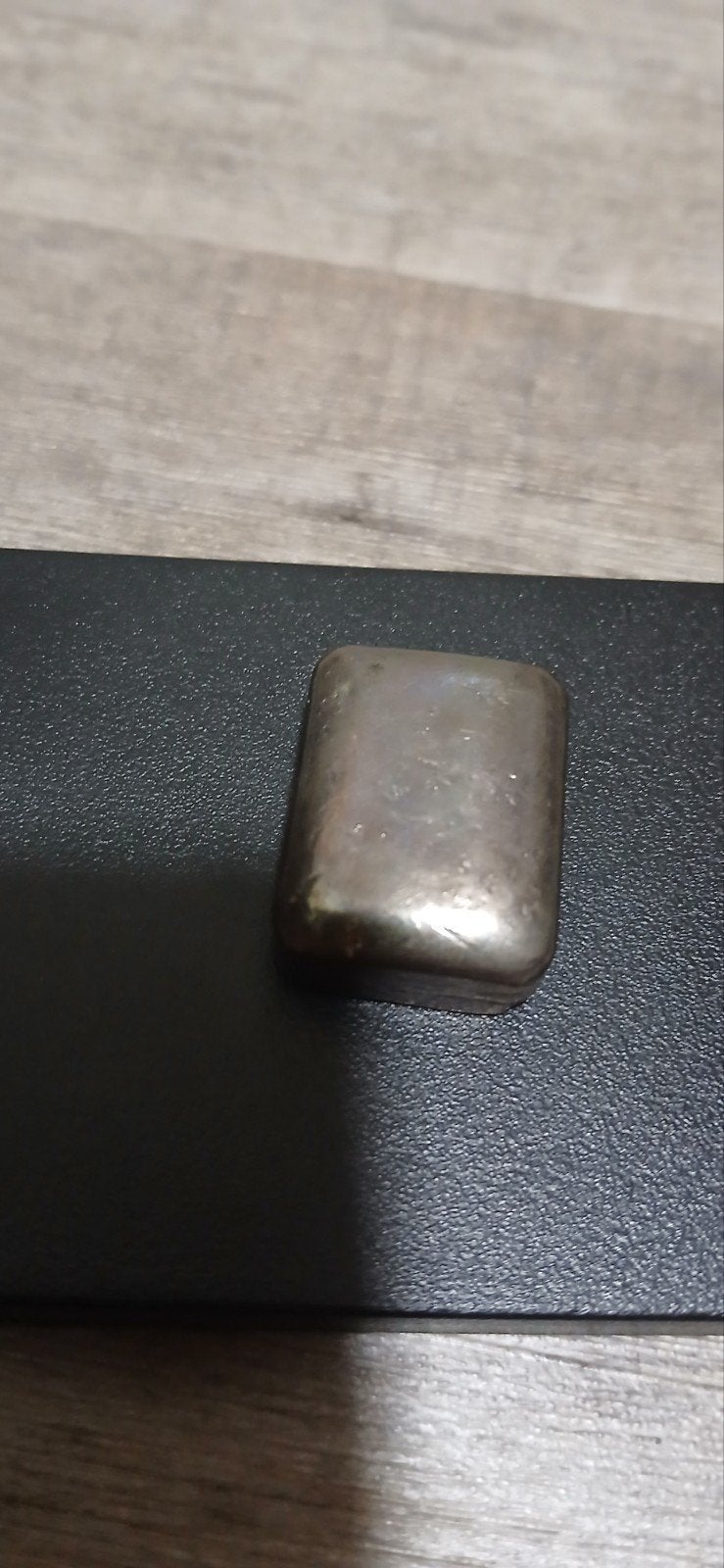 mooie stukje bismuth metaal element, Ophalen of Verzenden, Goud