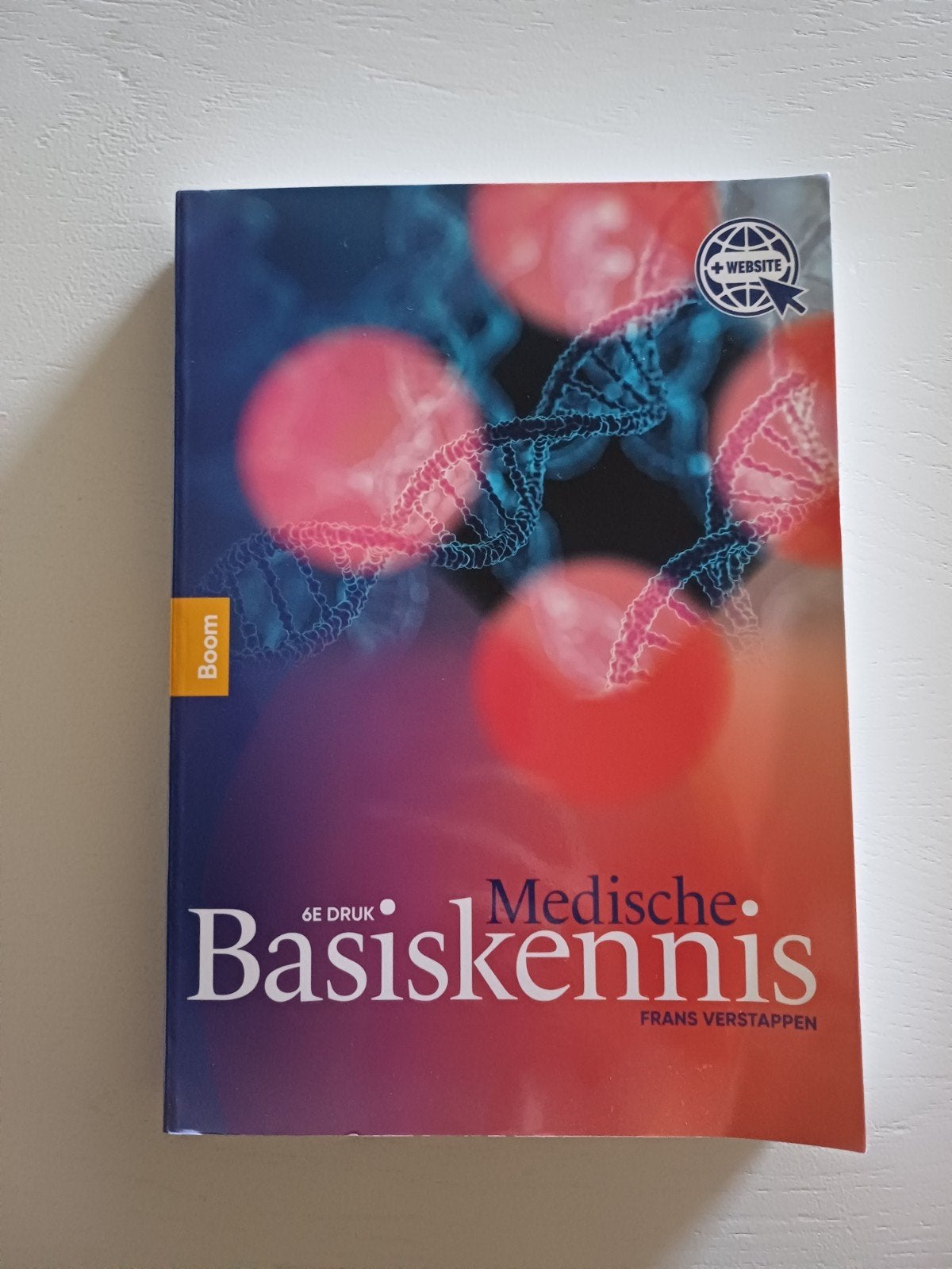 Medische Basiskennis 6e druk - Frans Verstappen, Boeken, Ophalen of Verzenden, Zo goed als nieuw, MBO, Frans Verstappen