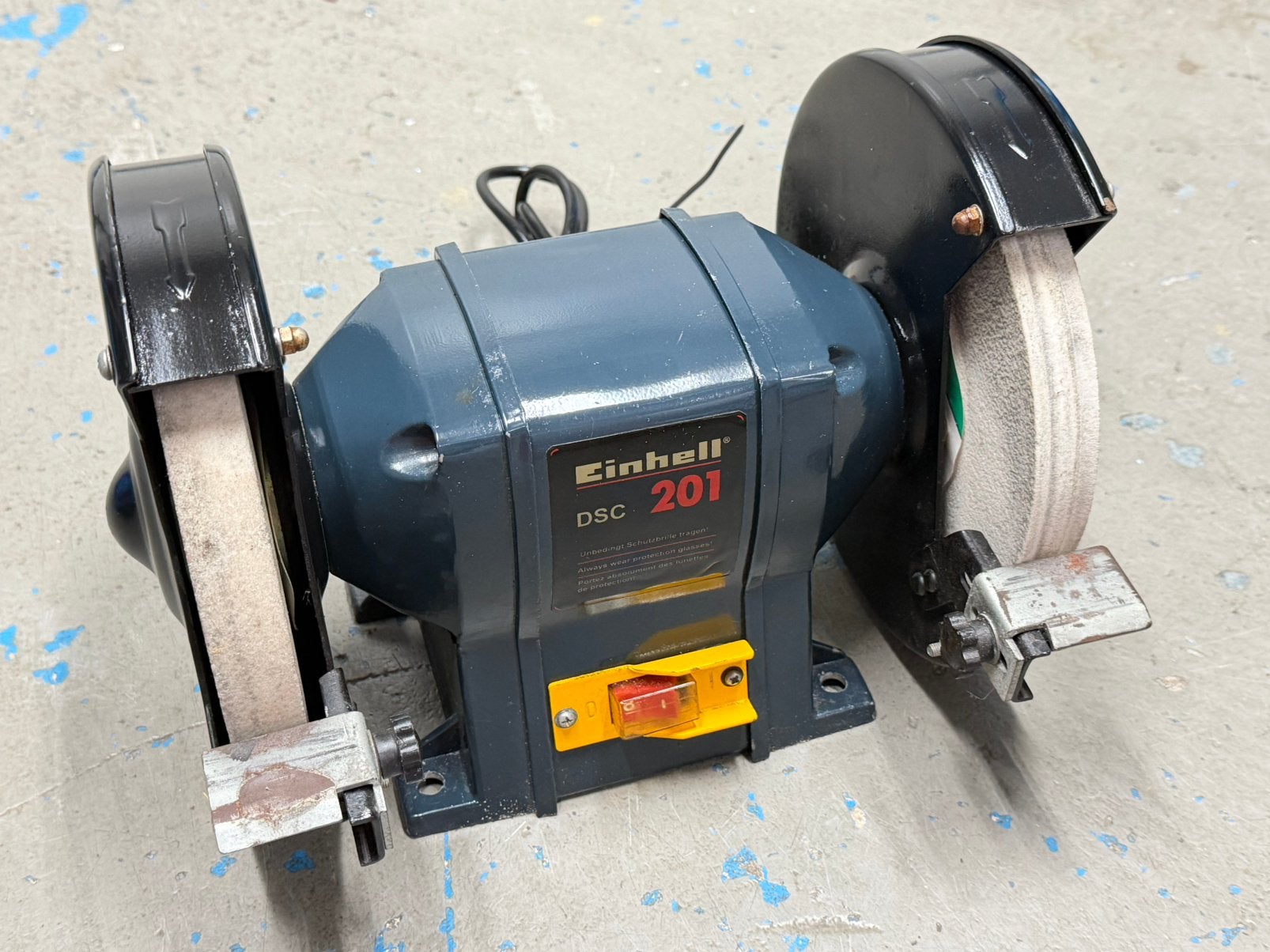 Einhell DSC 201 Werkbankslijpmachine, Ophalen, Gebruikt, Minder dan 700 watt, Werkbankslijpmachine
