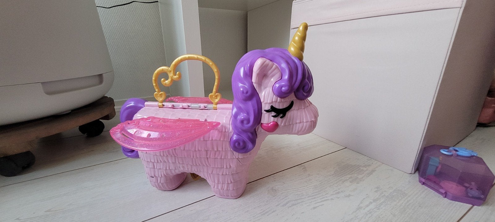 Polly Pocket Eenhoorn Speelset met Accessoires, Kinderen en Baby's, Speelgoed | Poppen, Ophalen, Gebruikt