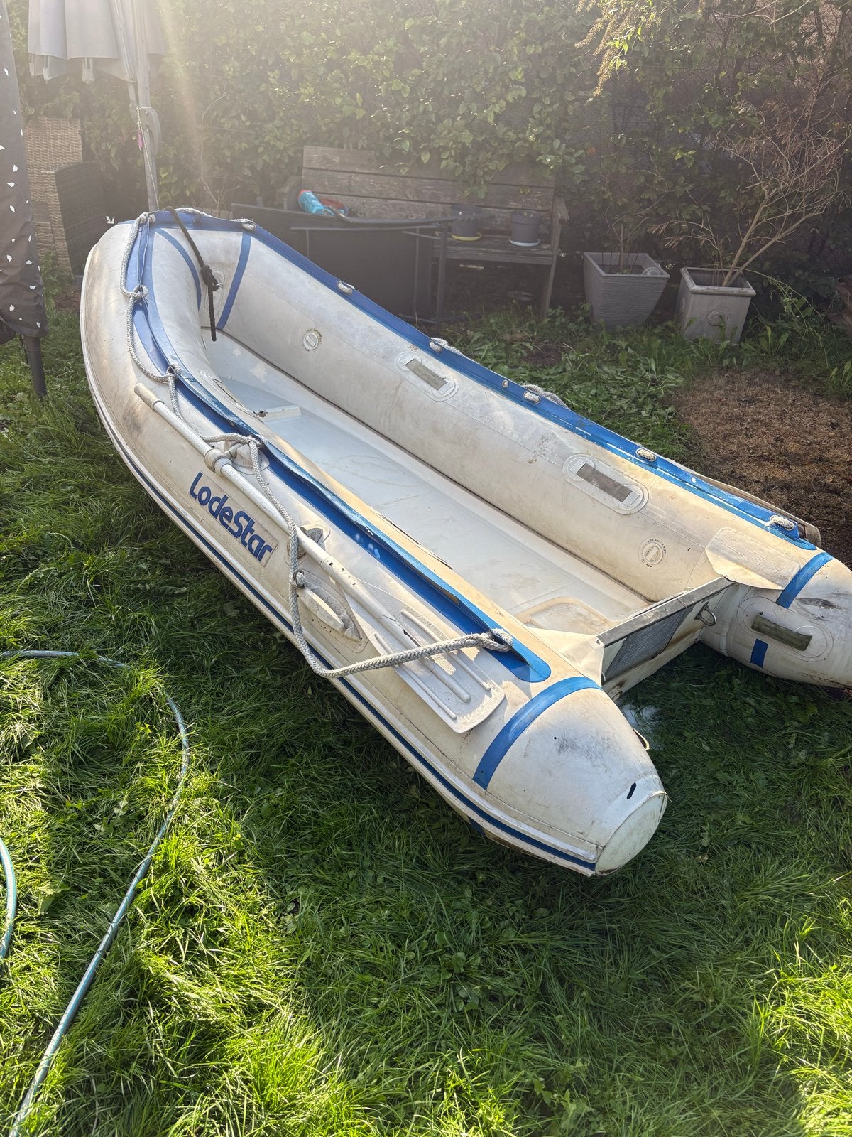 Lodestar Rib - Gebruikt maar niet lek, Watersport en Boten, Ophalen, Gebruikt, Overige typen, Motorboot
