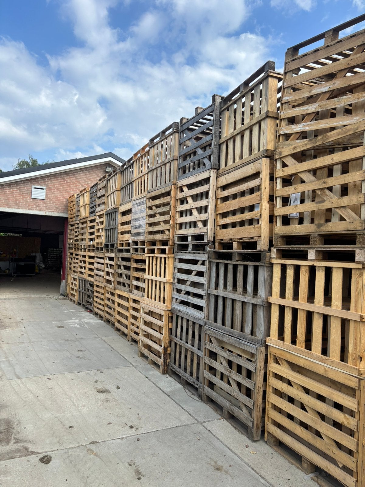 Partij palletboxen (100 stuks), Ophalen of Verzenden, Zo goed als nieuw, 50 mm of meer, Balk