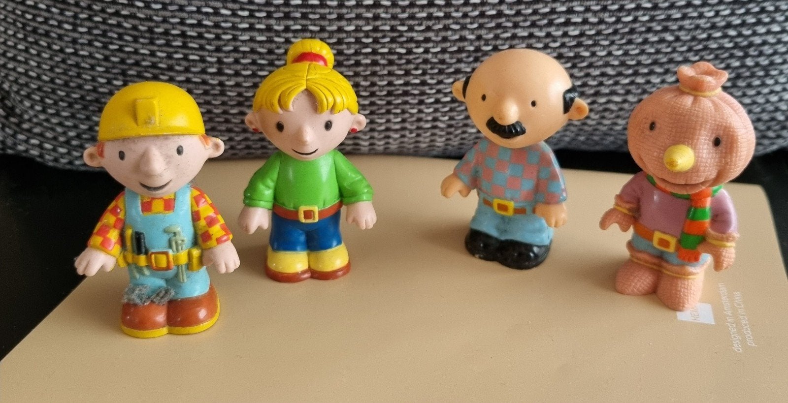 Bob de Bouwer poppetjes, 4 stuks, Ophalen of Verzenden, Zo goed als nieuw